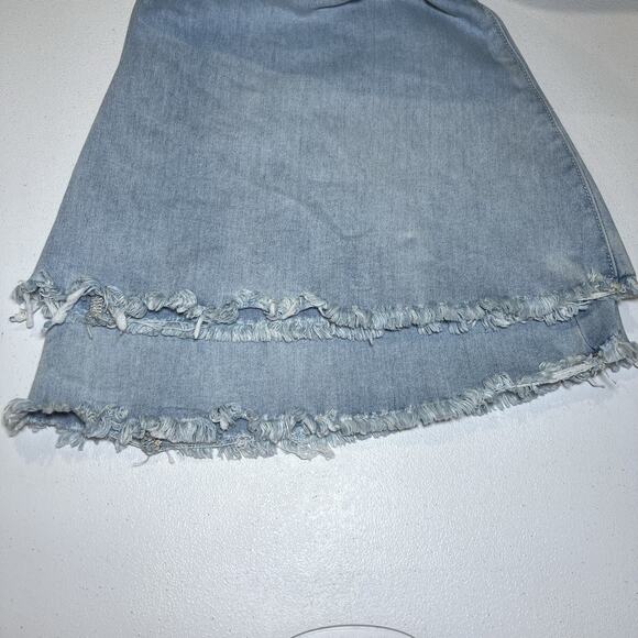 Free People Bell Bottom Stretch Denim Jeans Women’s Size 28 Flare Boho Pants - Picture 4 of 5